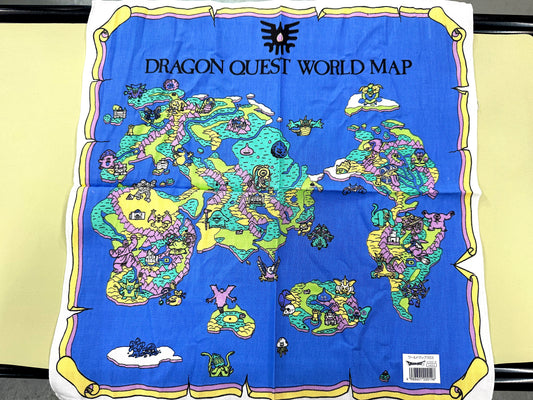 DragonQuest - 地圖毛巾 (復古)