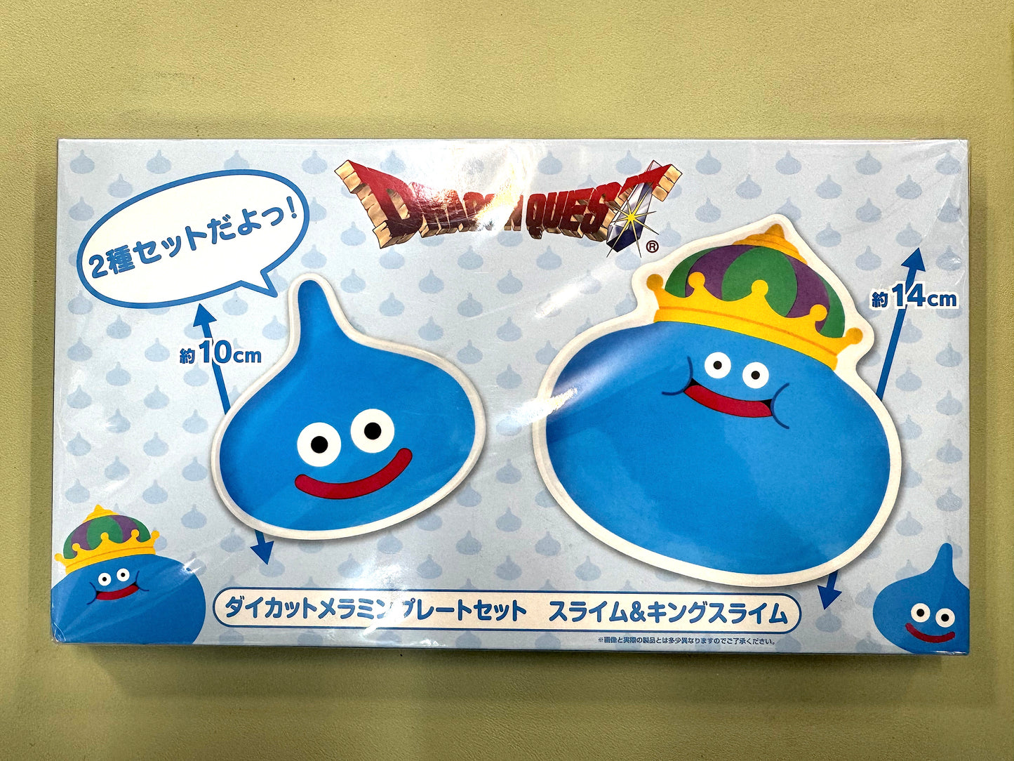DragonQuest 史萊姆 膠盤 藍