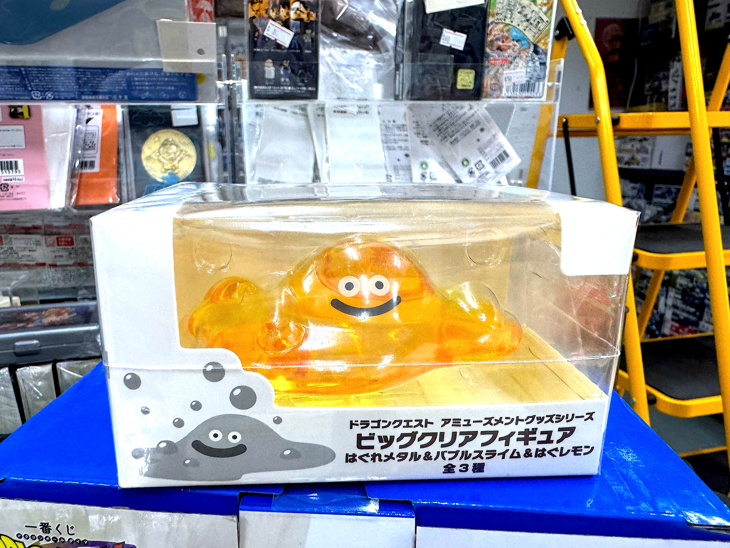 DragonQuest 史萊姆溶 公仔 (透明黃)