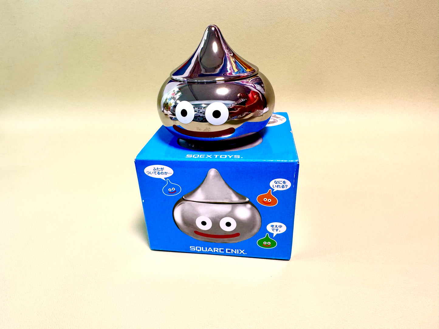 DragonQuest 金屬史萊姆 有蓋小碗