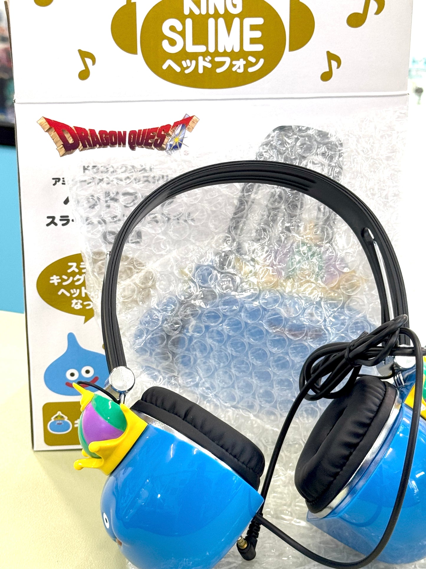 DragonQuest 史萊姆王 耳筒(藍)