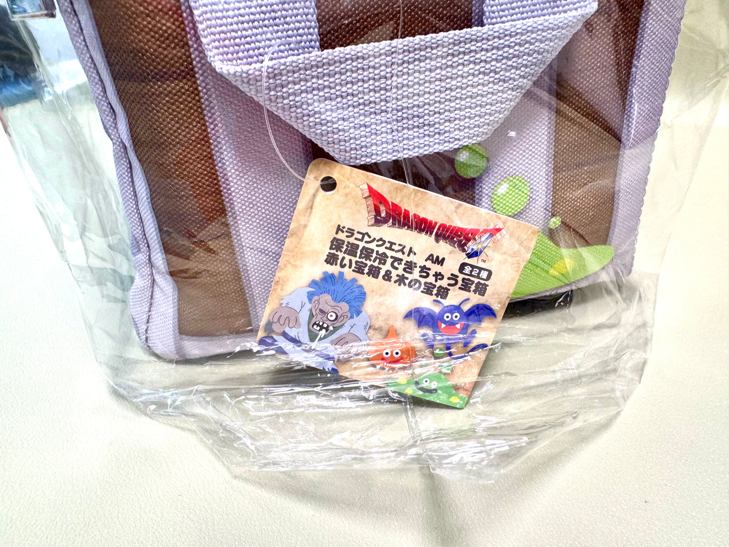 DragonQuest 史萊姆(橙) 保溫袋 木色