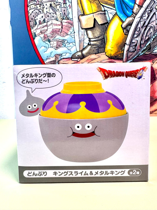 DragonQuest 史萊姆王 飯碗連蓋 - 灰