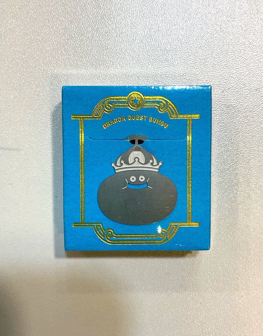 DragonQuest- 史萊姆王 金屬 萬字夾