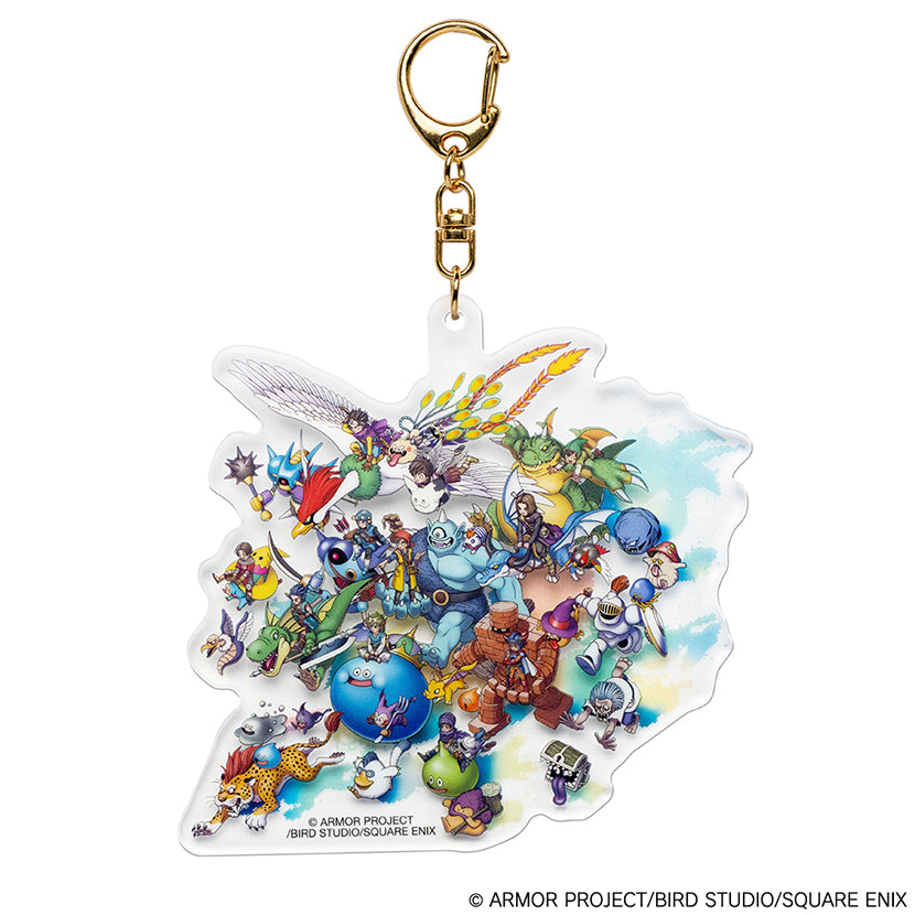 DragonQuest 亞克力鑰匙圈 40週年紀念版