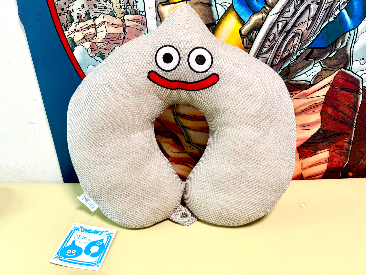 DragonQuest 史萊姆 頸枕-灰