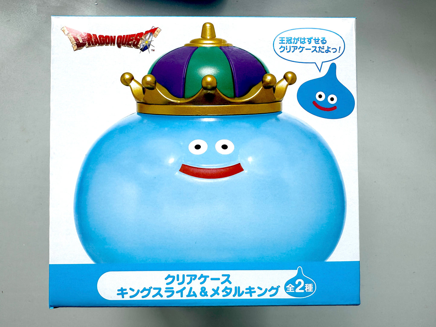 DragonQuest 史萊姆王 透明 公仔