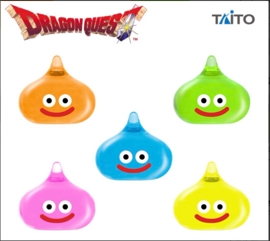DragonQuest 透明迷你史萊姆 公仔 (全 5 款)