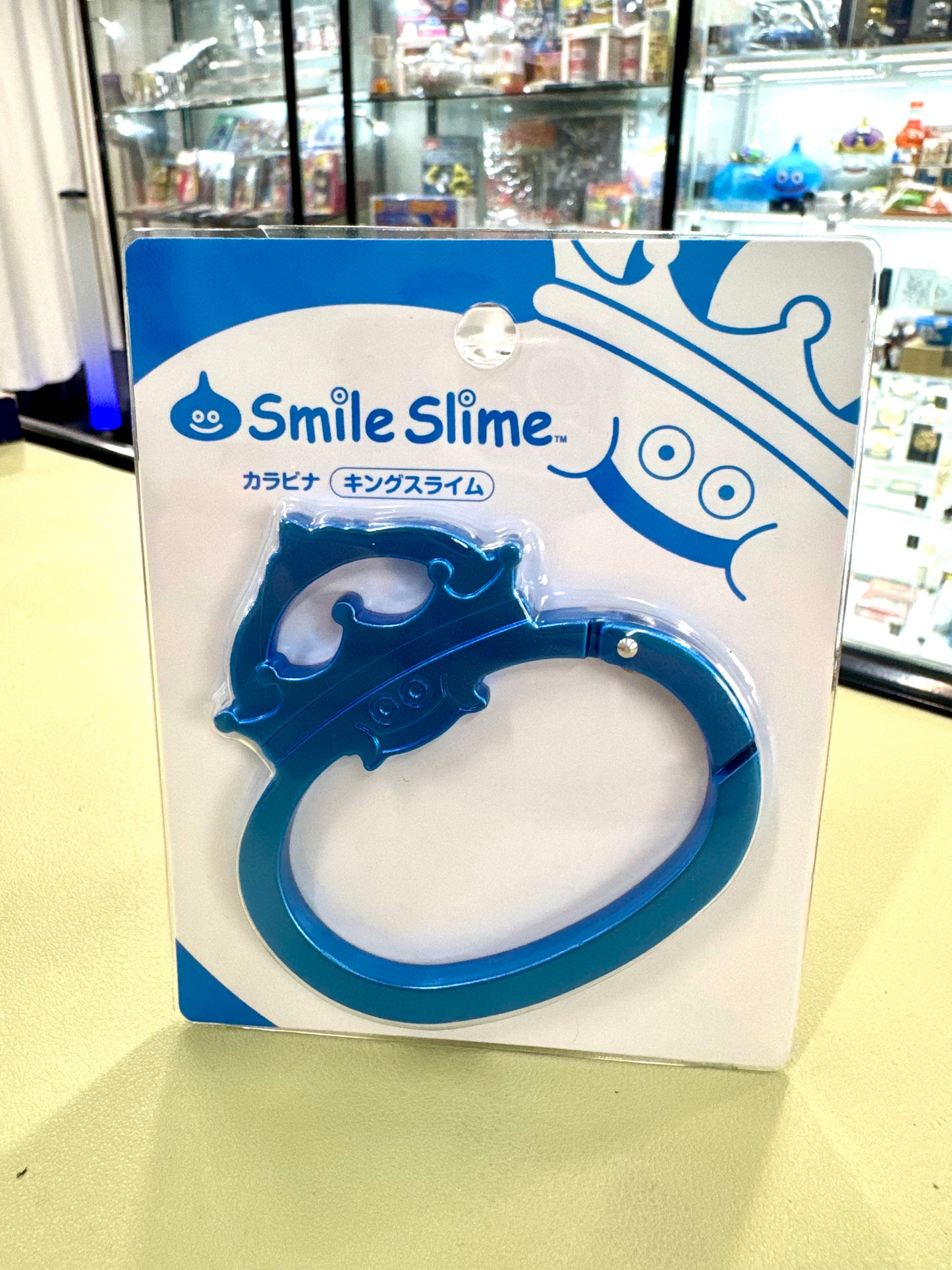 DragonQuest 史萊姆王 登山扣 (藍)
