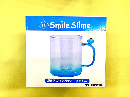 DragonQuest 史萊姆 透明 玻璃杯 (藍)
