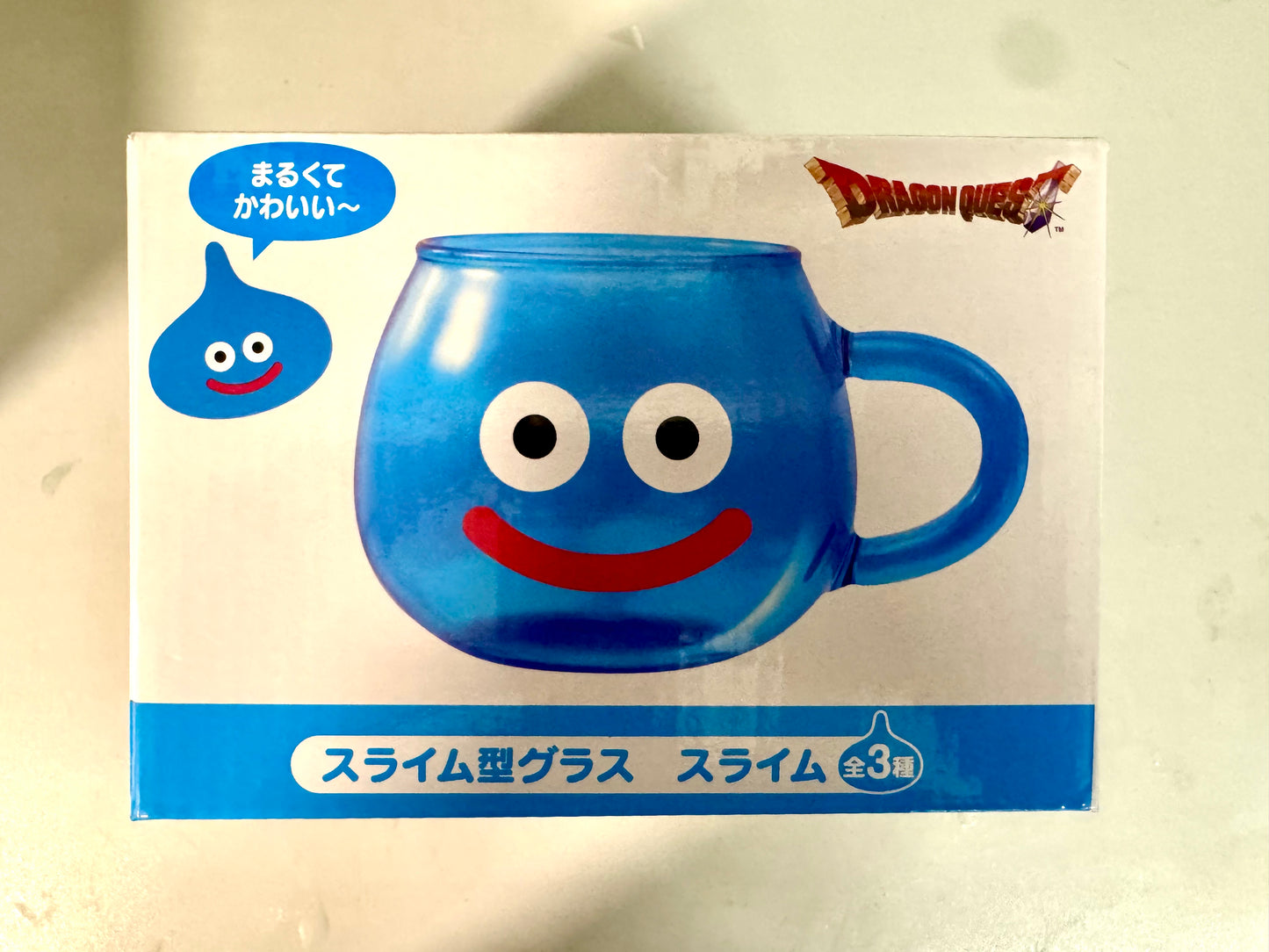 DragonQuest - 史萊姆 玻璃杯 (藍)