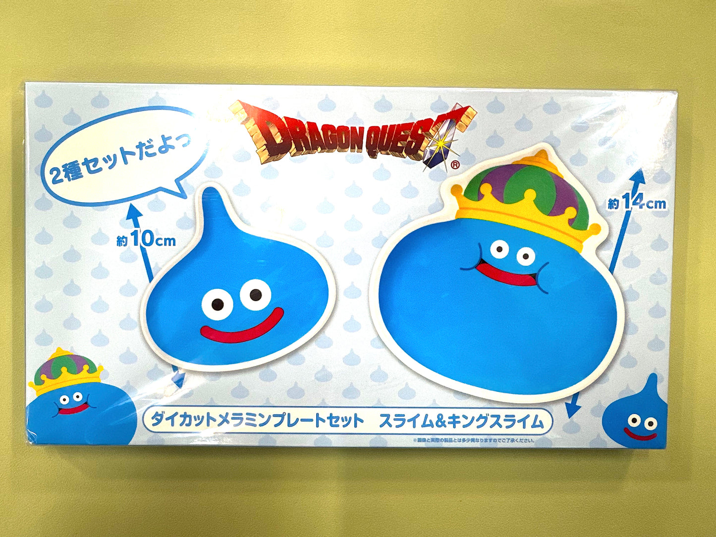 DragonQuest 史萊姆 及 史萊姆王 碟(藍)