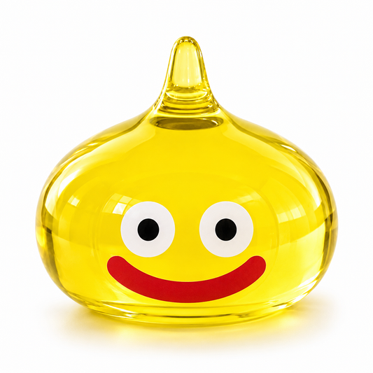 DragonQuest 史萊姆 透明公仔 (黃)
