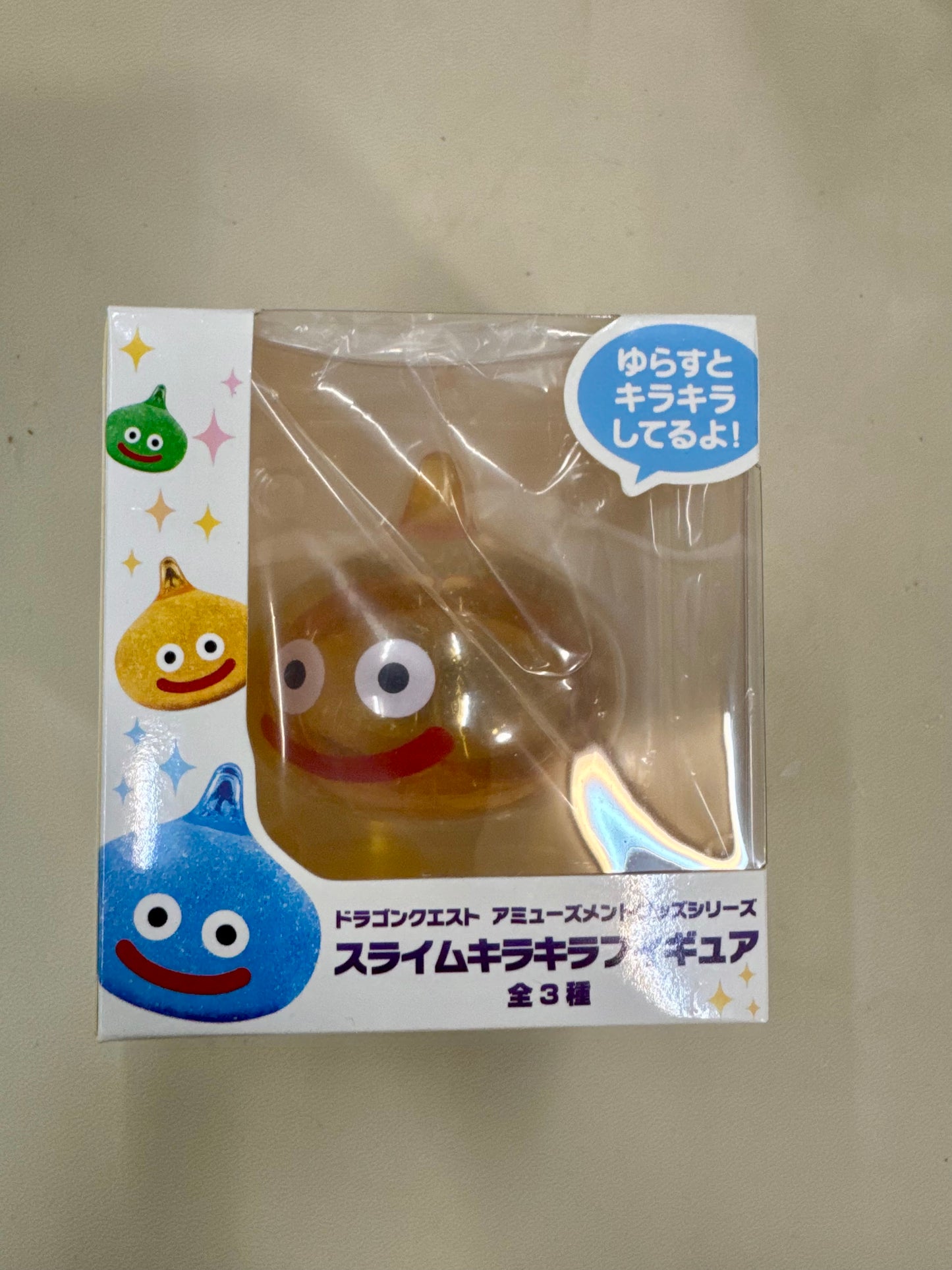 DragonQuest 史萊姆  透明 公仔 水 (橙)