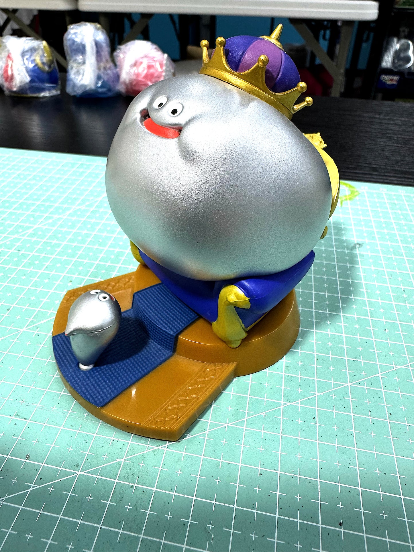 DragonQuest 史萊姆王 - 立體擺設 (灰)
