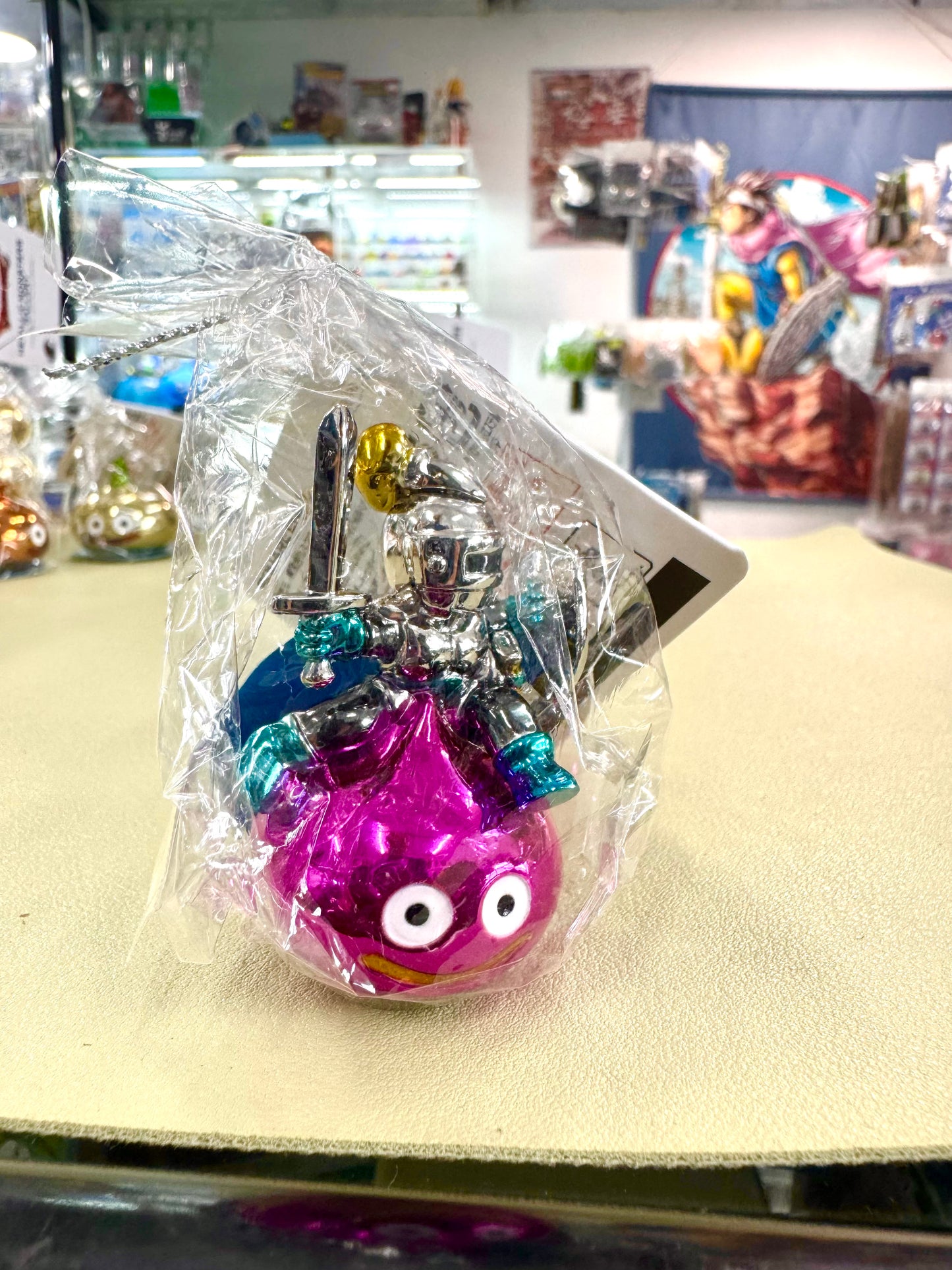 DragonQuest 騎士史萊姆 金屬 公仔 (紫)