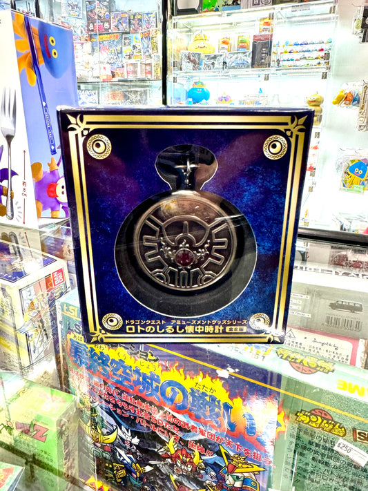 DragonQuest 羅德徽章 懷中時計 (深藍盒)
