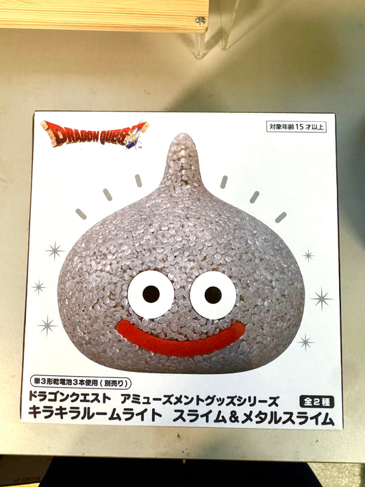 DragonQuest - 史萊姆 透明 碎石 燈(灰)