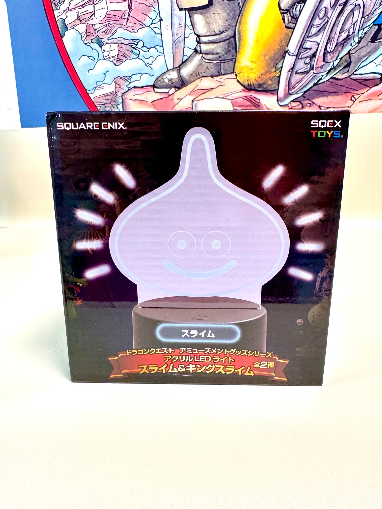 DragonQuest 史萊姆 Acrylic LED 燈