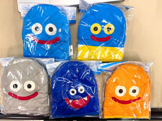 DragonQuest 史萊姆 BOSS 小隔熱墊 1 Set 5件