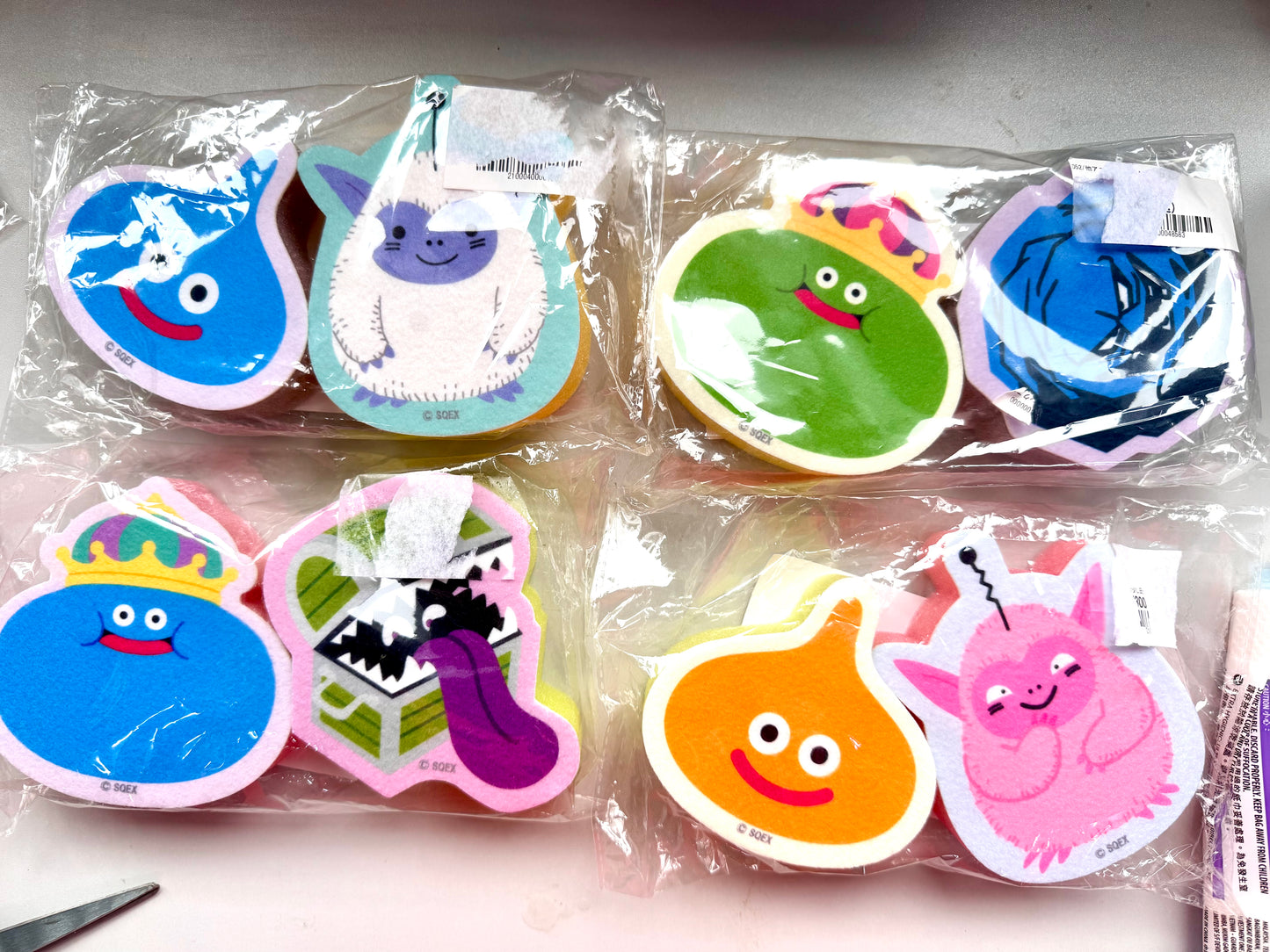 DragonQuest 海綿 史萊姆  H賞 全4種
