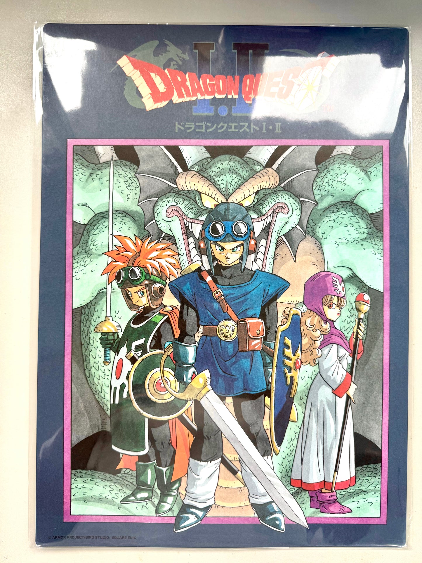 DragonQuest 番賞 I & II A3 板