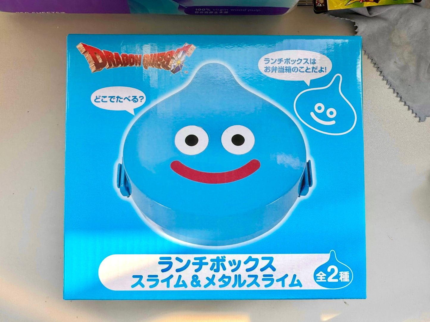 DragonQuest  史萊姆  Lunch Box (藍)