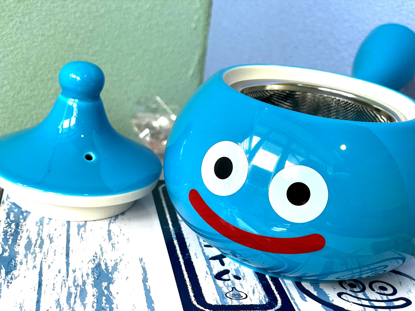 Dragon Quest 史萊姆  茶壺 (藍)