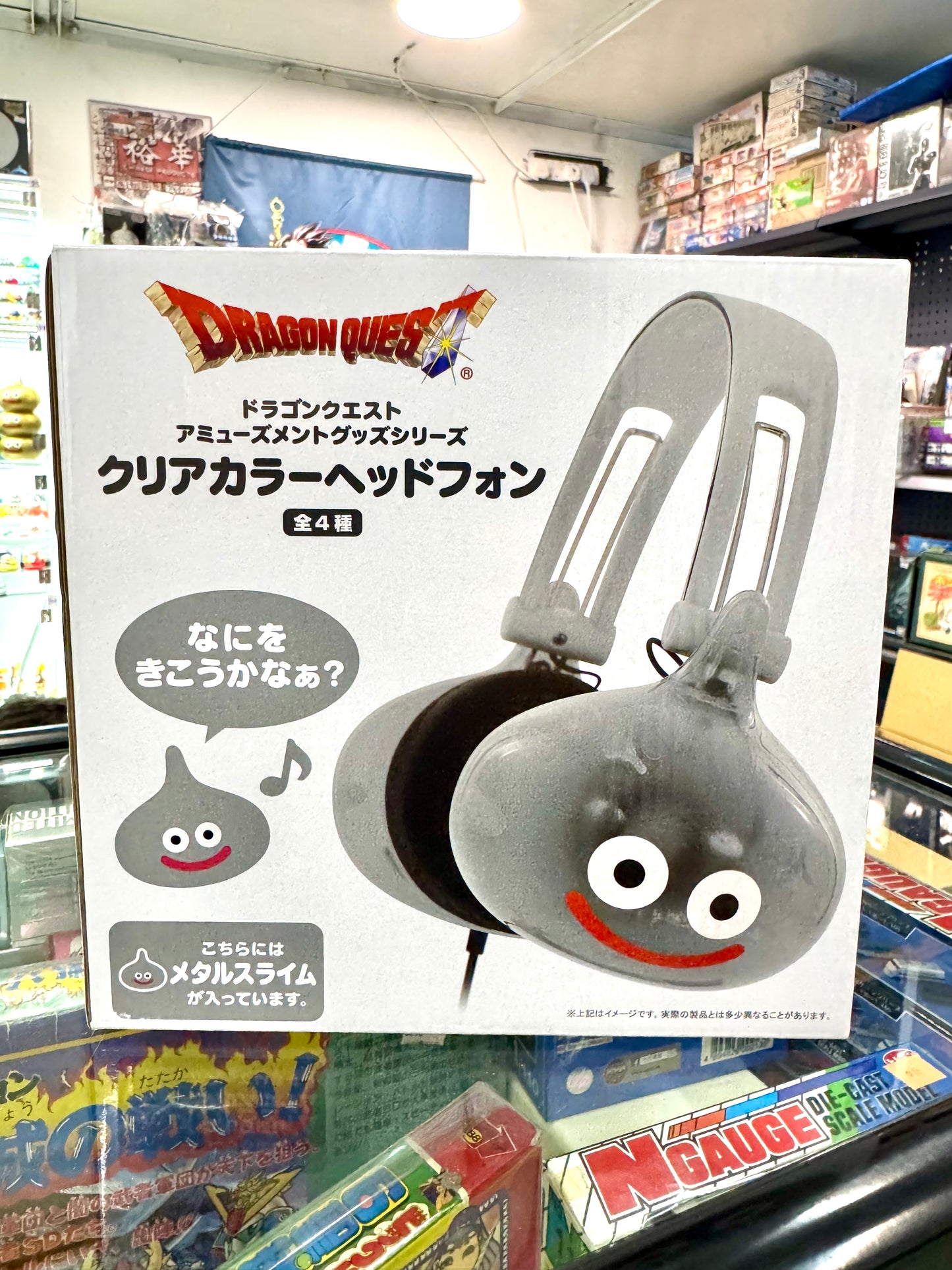 DragonQuest  史萊姆 耳筒(灰)