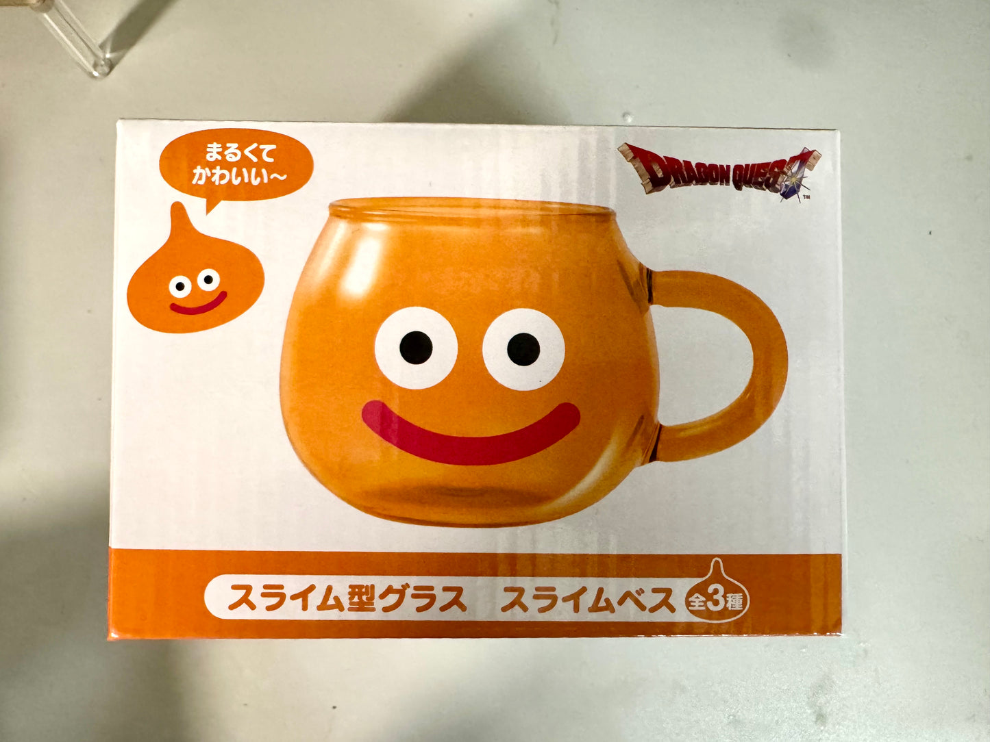 DragonQuest - 史萊姆 玻璃杯 (橙)