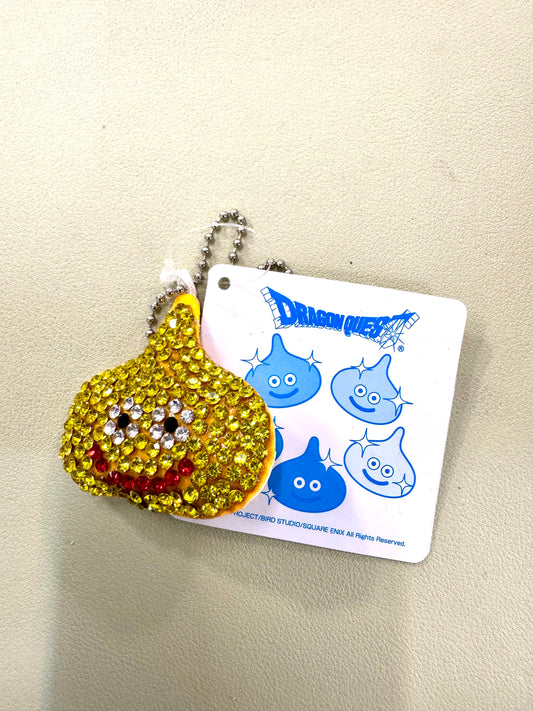 DragonQuest 史萊姆 閃石 鎖匙扣 (黃)