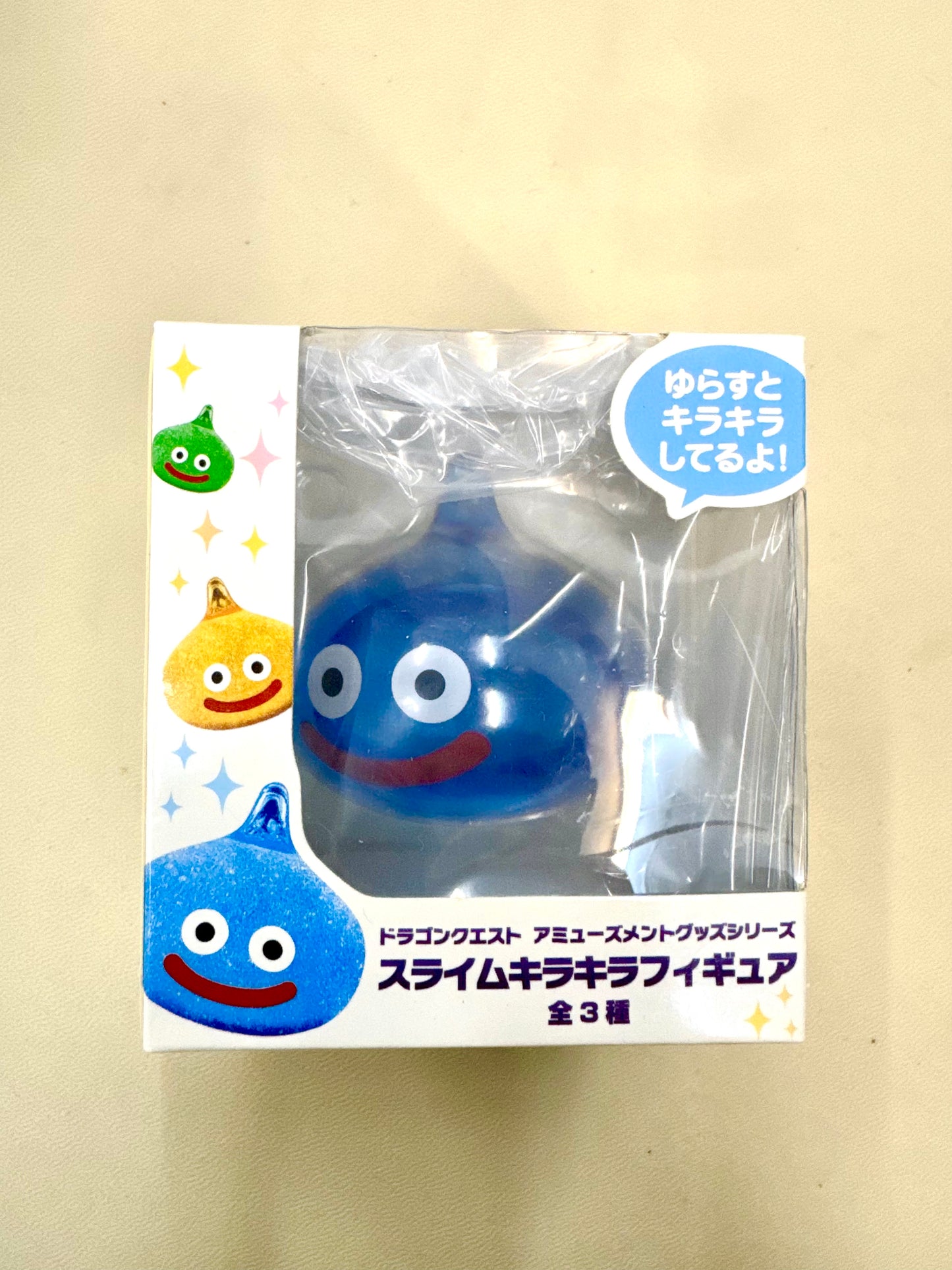 DragonQuest 史萊姆  透明 公仔 水 (藍)
