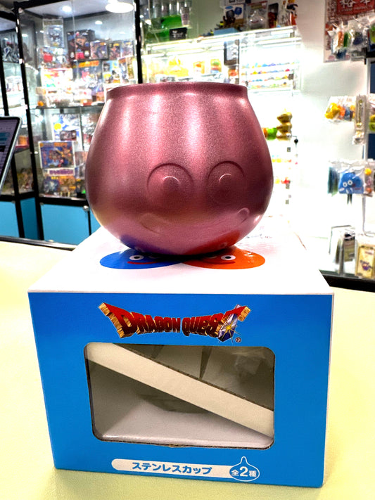DragonQuest- 史萊姆 金屬杯 - 粉紅色