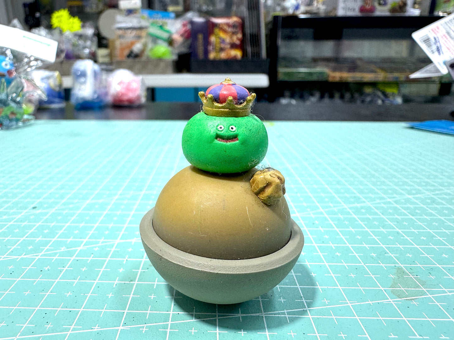 DragonQuest 史萊姆王 擺設 (綠)