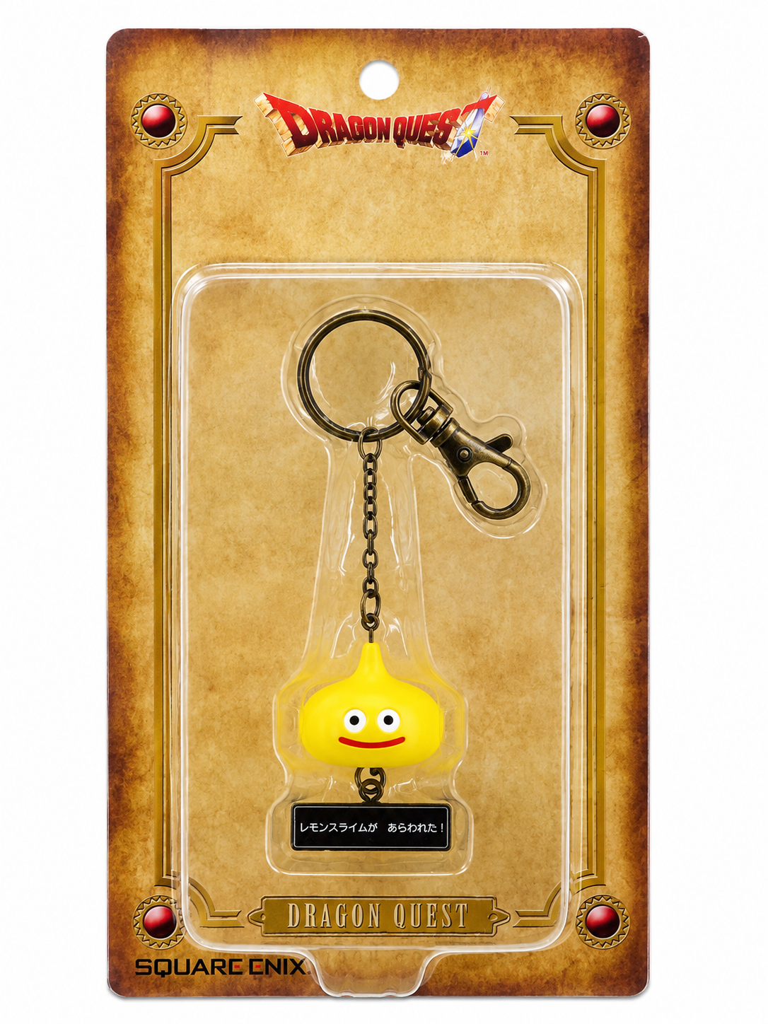 Dragon Quest 史萊姆字牌 匙扣(黃)
