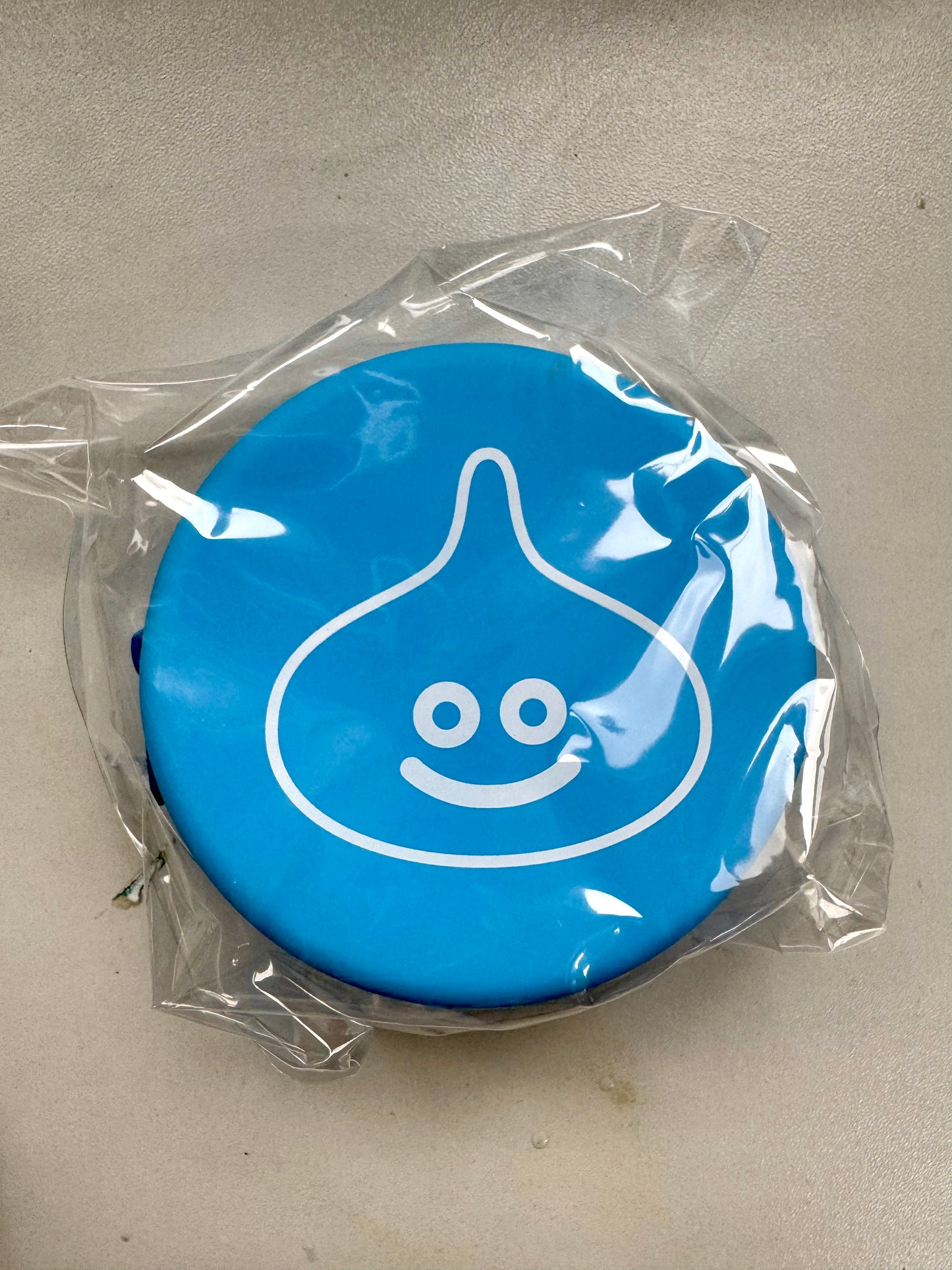 DragonQuest - 史萊姆 圓形小袋 (藍)