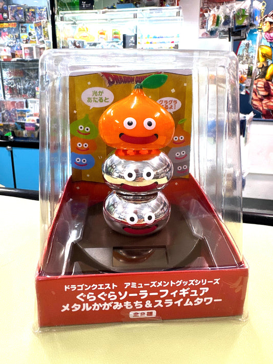DragonQuest 史萊姆 兄弟 （橙銀）搖擺設