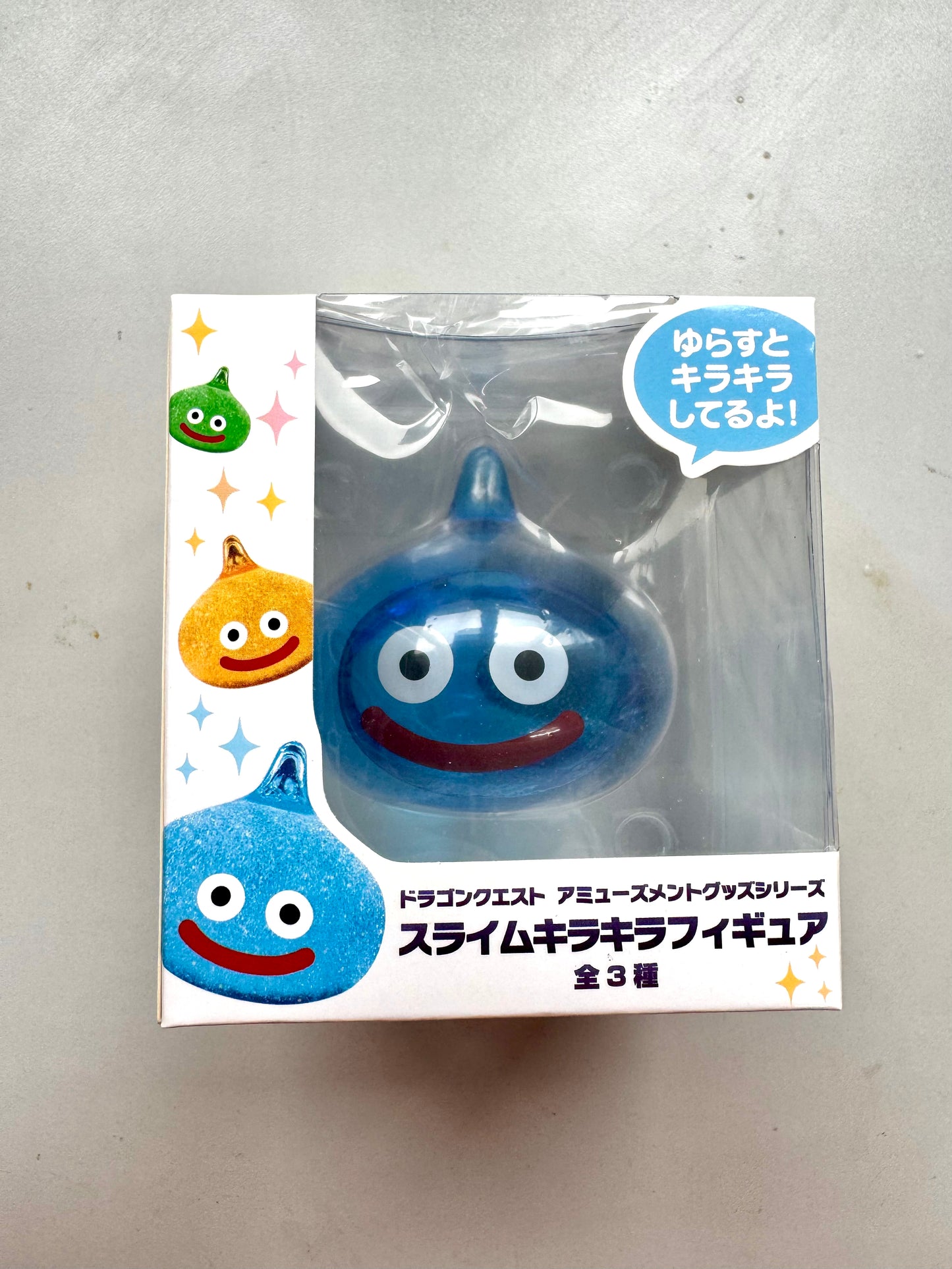 DragonQuest - 史萊姆 透明公仔(藍)