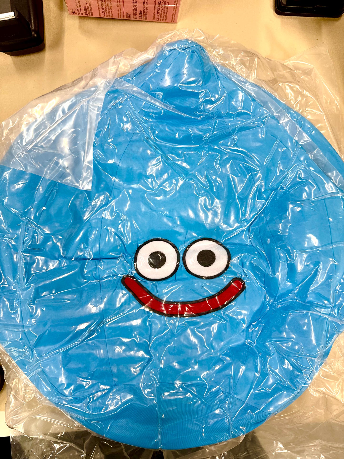 DragonQuest 史萊姆 手臂枕頭 (藍)