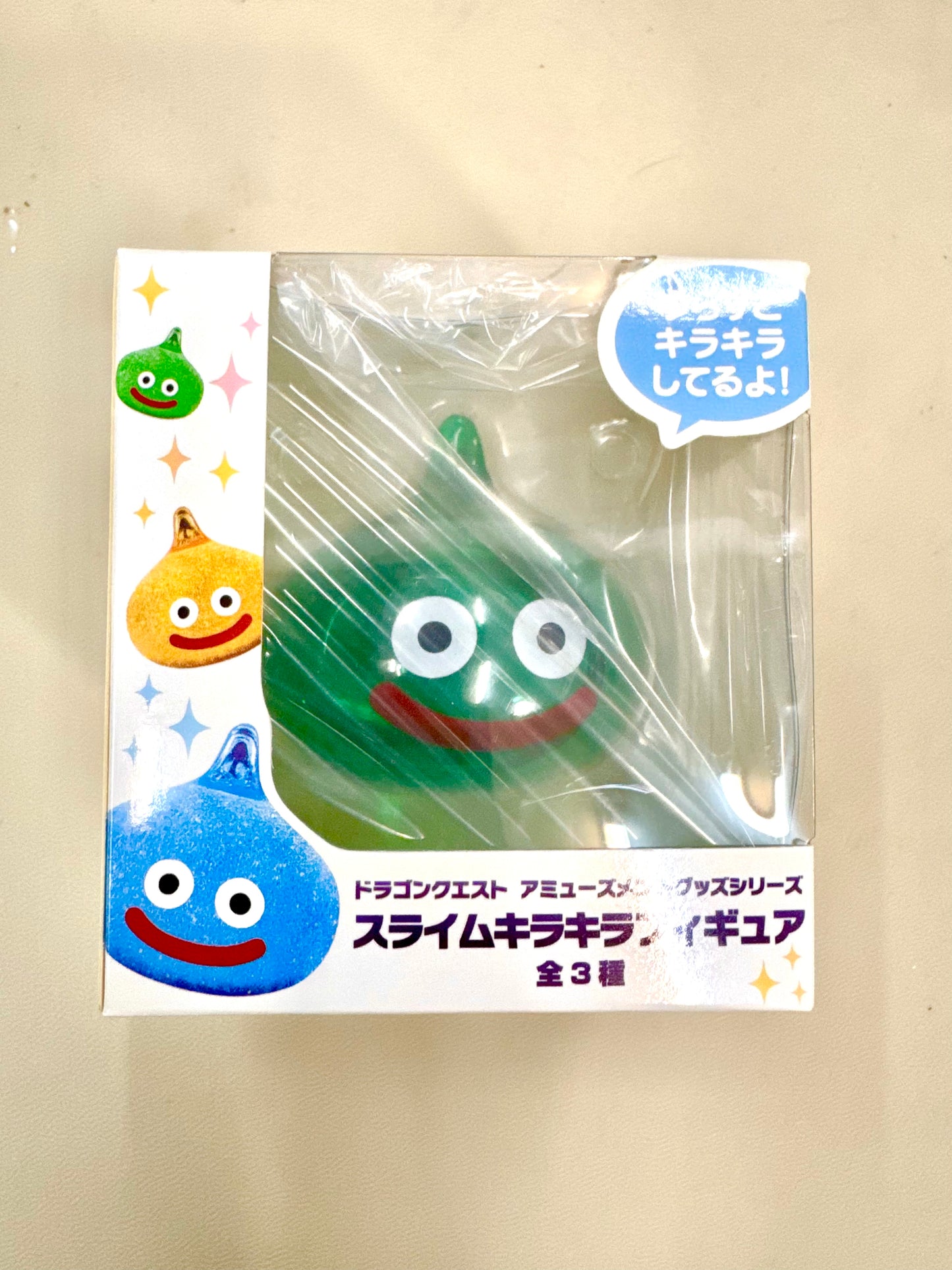 DragonQuest 史萊姆  透明 公仔 水 (綠)