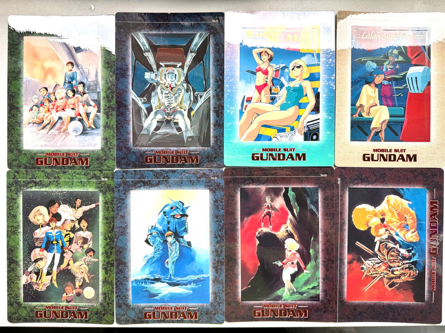 機動戦士ガンダム E-GRAPHICS CARD (Lalah Sune) 全15種