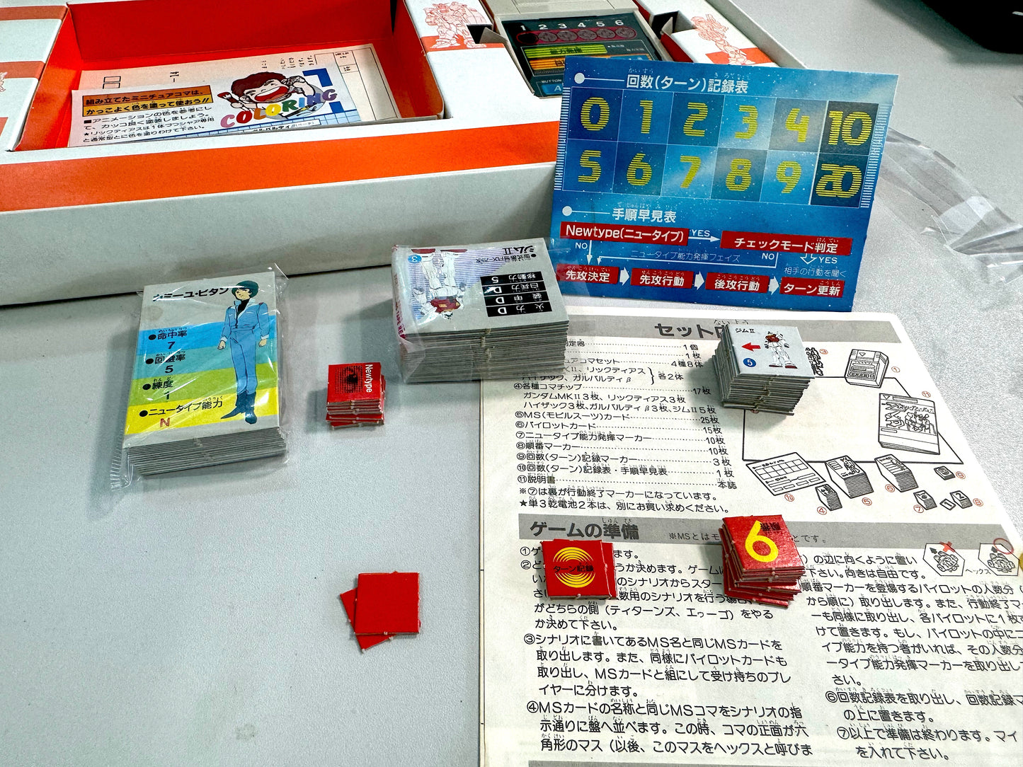 Gundam -Z gundam Mark II 戰棋