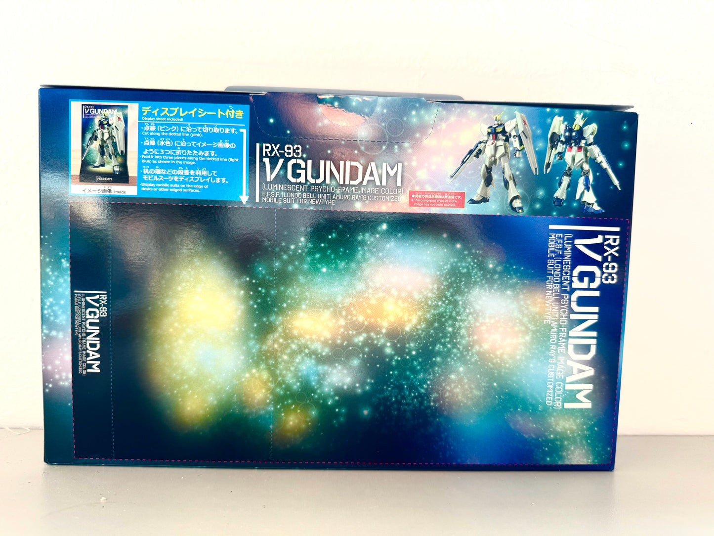 Gundam EG RX93 V gundam (Luminescent psycho-frame image color)