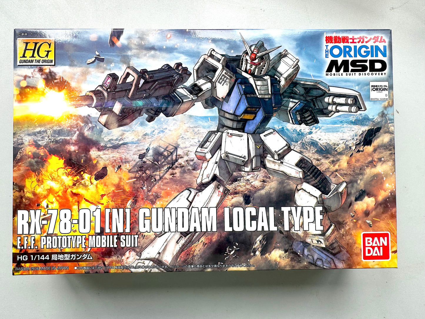 Gundam HG Origin RX78-01 (N) Gundam Local Type