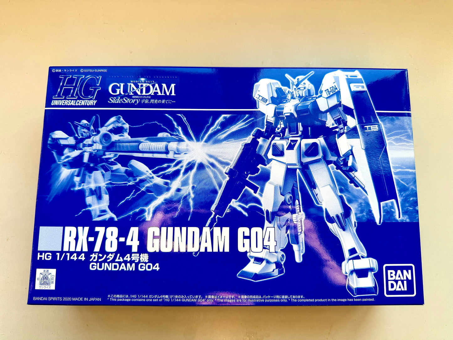 Gundam HGUC Mobile Suit Gundam Unit 4 G04