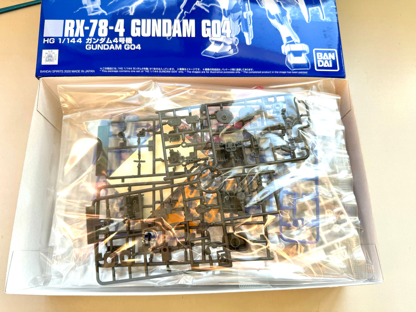Gundam HGUC Mobile Suit Gundam Unit 4 G04