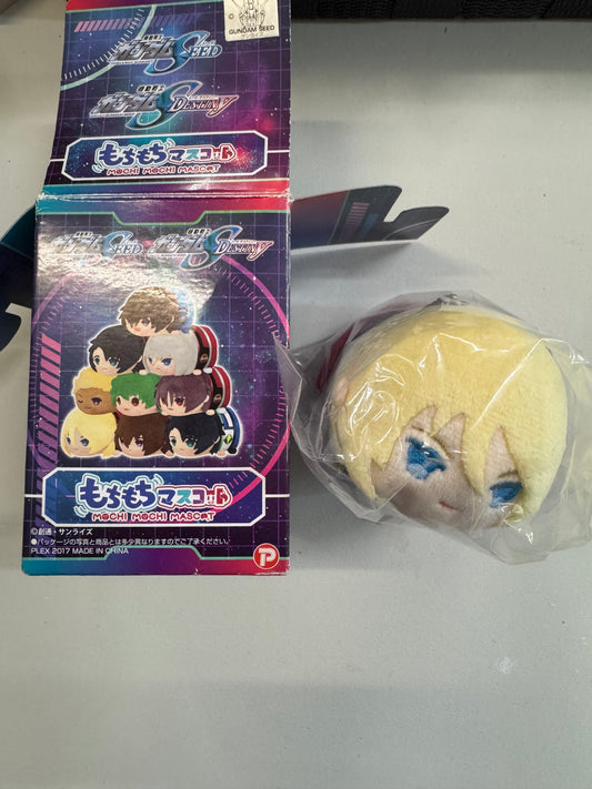 Gundam seed mochi mochi mascot雷 趴趴公仔