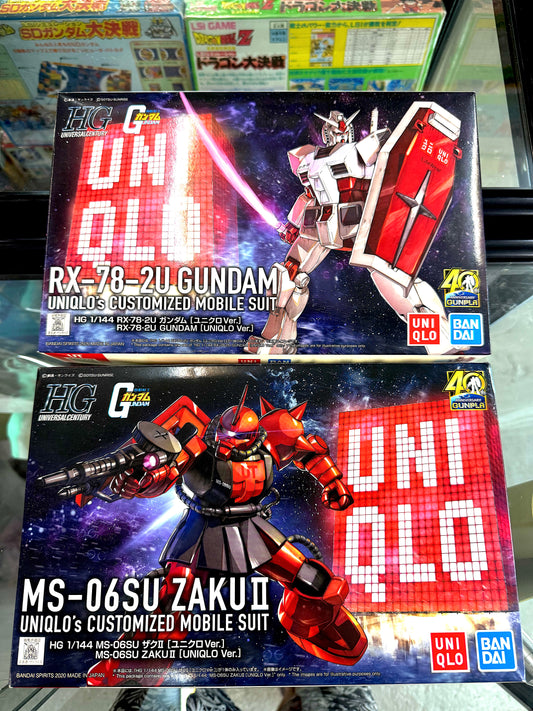 Gundam Uniqlo Gundam & Zaku