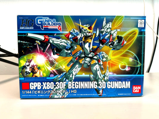 Gundam_Gunpla Builders GPB-X80-30F Beginning 30 Gundam