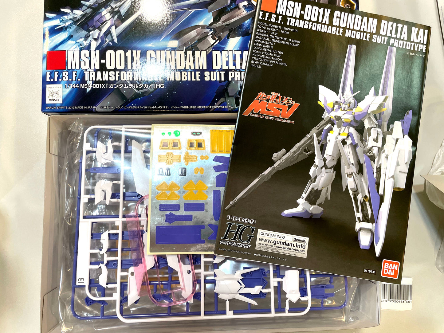 HG - MSN - 001X gundam DELTA KAI